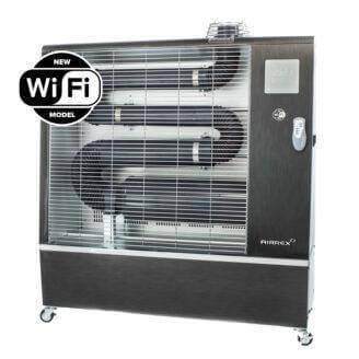 AIRREX AH-800i INFRARED PORTABLE DIESEL WIFI HEATER - WITH FREE DIESEL TRANSFER PUMP